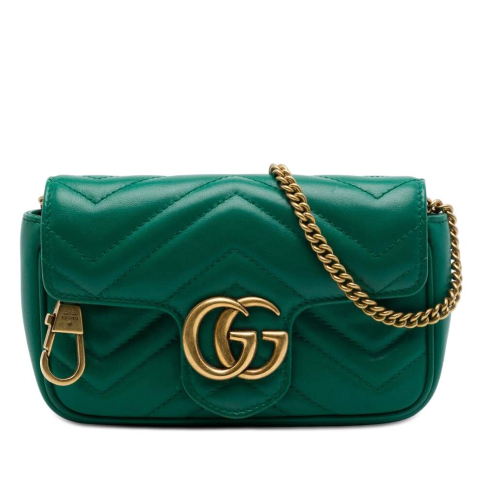 Gucci Gg Marmont Flap Bag Matelasse #327072G10B